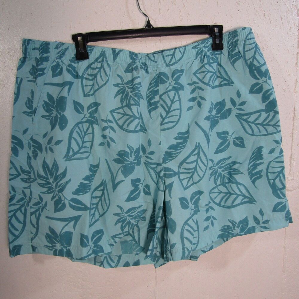 Columbia Sandy River Women's 3X Plus Size Activewear Shorts Omni-Shield Floral